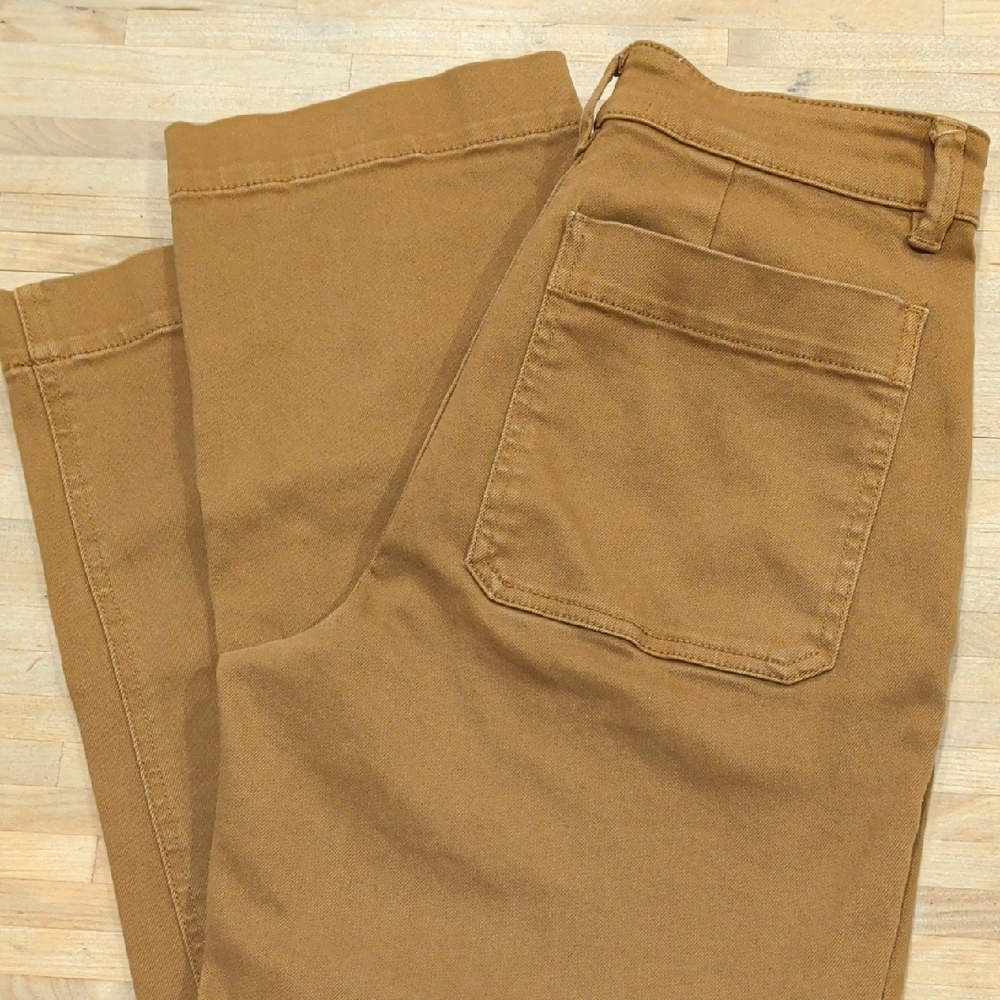 Everlane Cropped Regular Straight Leg Jeans Brown Size 4